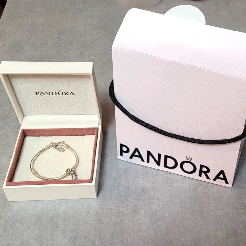 Authentic Pandora size 6.3 in. bracelet